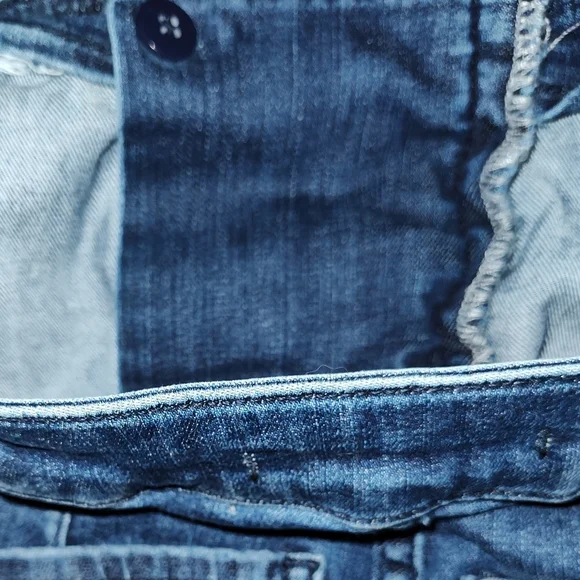 Free People Lace up High Rise Skinny Stretch Denim Jeggings Boho Whimsigoth 26 - Picture 10 of 11